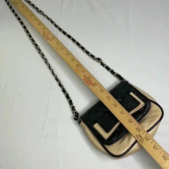 Aldo Black Cream Crossbody Purse - Picture 14 of 14